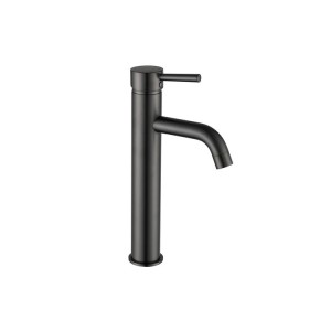 Bloom Brushed Gunmetal Extended Basin Mixer